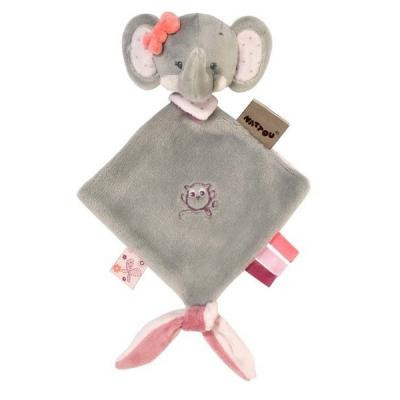 Розвиваюча іграшка Nattou Doodoo слоник Адель (424141) Вінниця - фото 1