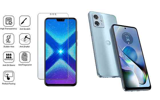Защитное стекло NeoGlass для Motorola Moto G54 5G, Moto G54 5G Power – ультрапрозрачное и устойчивое Киев