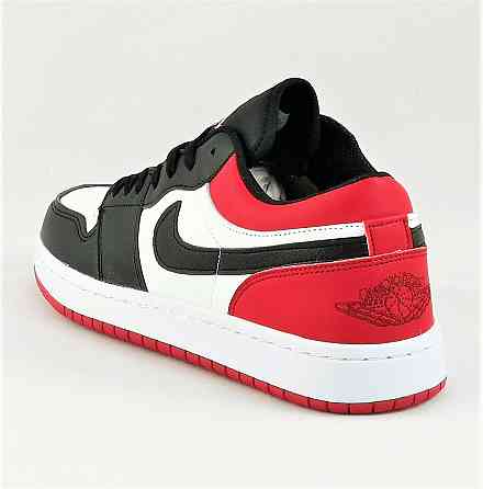 Кроссовки Nike Jordan Красные Мужские Черные Джорданы Белые Найк (размеры: 41) Видео Обзор Днепр