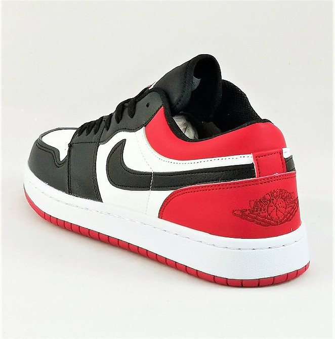 Кроссовки Nike Jordan Красные Мужские Черные Джорданы Белые Найк (размеры: 41) Видео Обзор Днепр - изображение 6