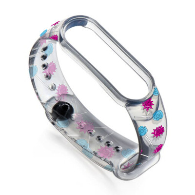 Ремешок для фитнес браслета Armorstandart RM для Xiaomi Mi Band 7/6/5 Candy Transparent (ARM59268) Винница - изображение 1