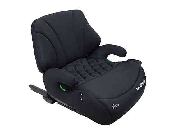 Бустер VELANO Gravo i-Size 125–150 см, ISOFIX + підстаканник, black Київ