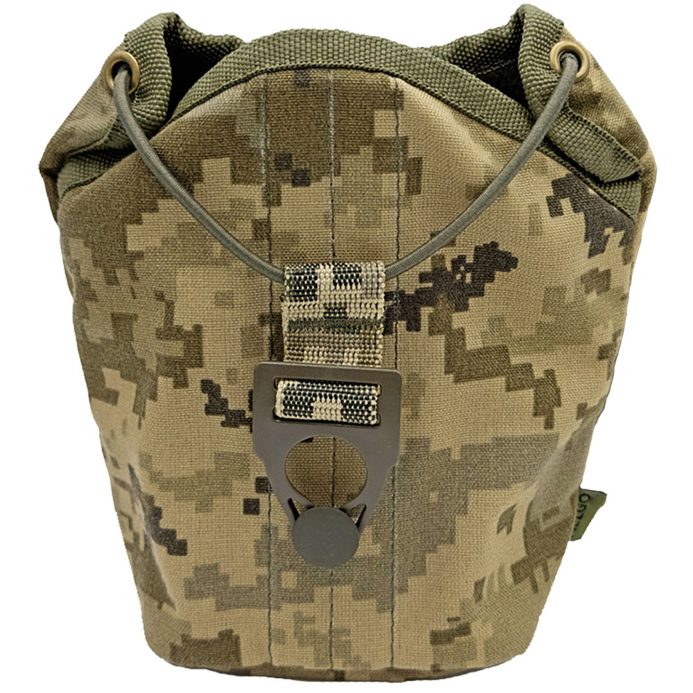 Фляга армійська 1л в чохлі Піксель Cordura  (фляга тактична польова індивідуальна) Запорожье - изображение 8