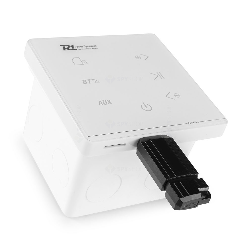 Встроенный аудиоусилитель Power Dynamics Powerline A50W , USB/SD, Bluetooth, 40 Вт RMS, 8 Ом Ровно - изображение 4