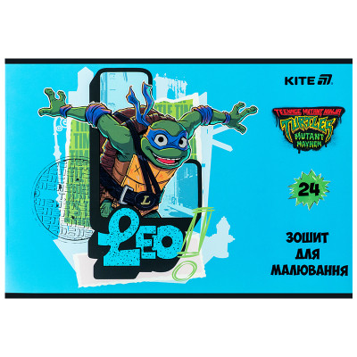 Альбом для малювання Kite Ninja Turtles, 24 аркуша (NT25-242) Вінниця - фото 5