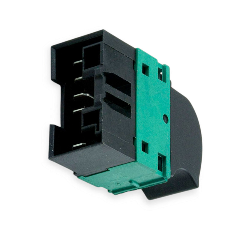 Кнопка склопідйомника Фіат Добло (01-) ліва 1шт чорна (клавіша) Мукачево - фото 1