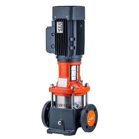 LEO Насос центробежный многоступенчатый вертикальный 380В 11кВт H 189(166)м Q 392(250)л/мин нер Коломия