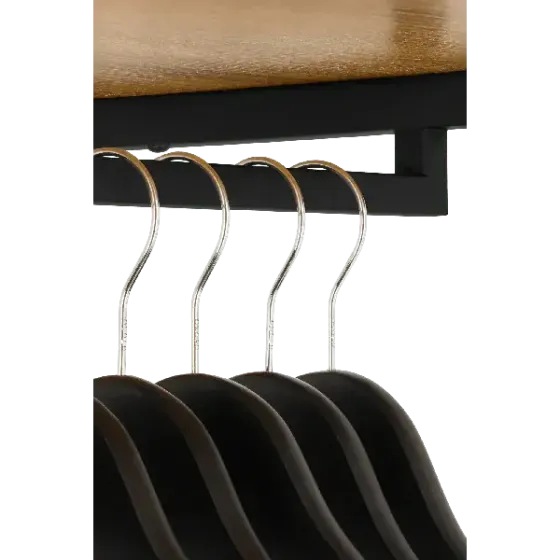 Металлический открытый шкаф для спальни, прихожей, ванной / Открытая гардеробная с полками 167х90х40см Коломия