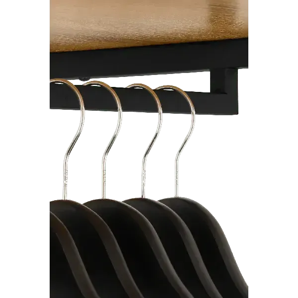 Металлический открытый шкаф для спальни, прихожей, ванной / Открытая гардеробная с полками 167х90х40см Коломия - фото 4