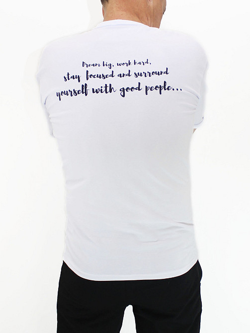 Білий футболка чоловіча L Харків - фото 2