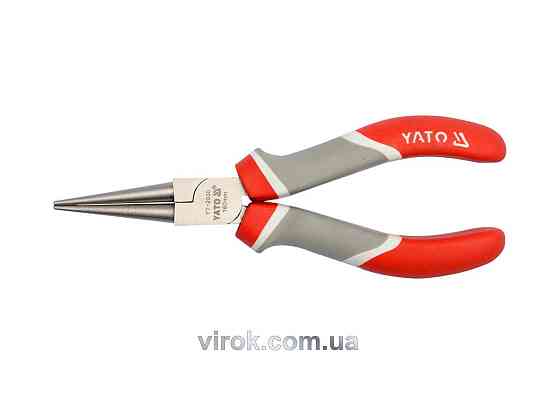 Круглогубці нікельовані YATO : L= 160 мм [6/60] Одесса