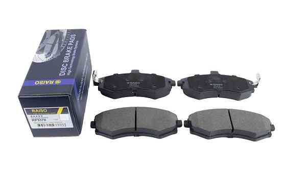 Колодки гальмівні передні Raiso (Швеція) Hyundai Matrix, Хюндай Матрікс 00- #RP3378 UADWPSM22 Ковель