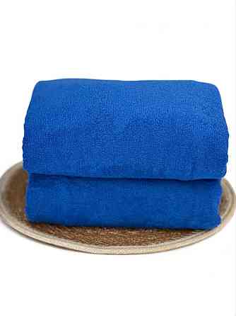 Махровое полотенце Ideal Textile 90х160 см однотонное в асорт. (56860798) Синий Черновцы