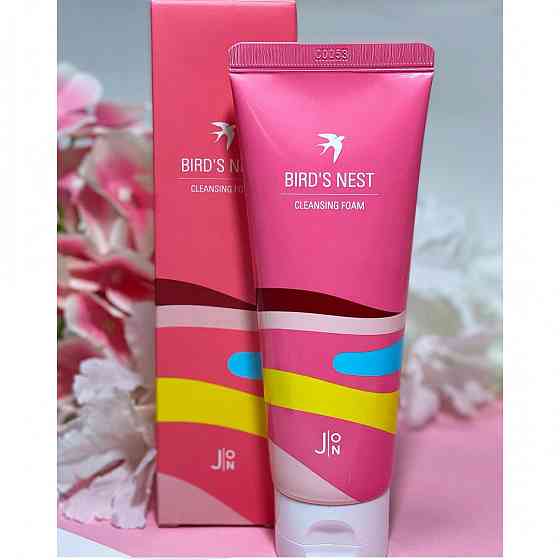 Пінка для вмивання Birds Nest Cleansing Foam Ластівчине гніздо J:ON 100 мл Київ
