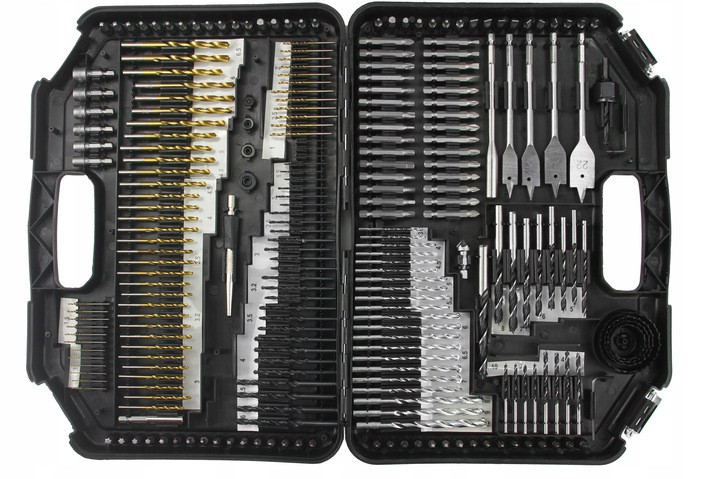 Набор сверл и коронок для бетона/дерева/металла 246 элементов в кейсе Mar-Pol (M22330) Нововолынск - изображение 3