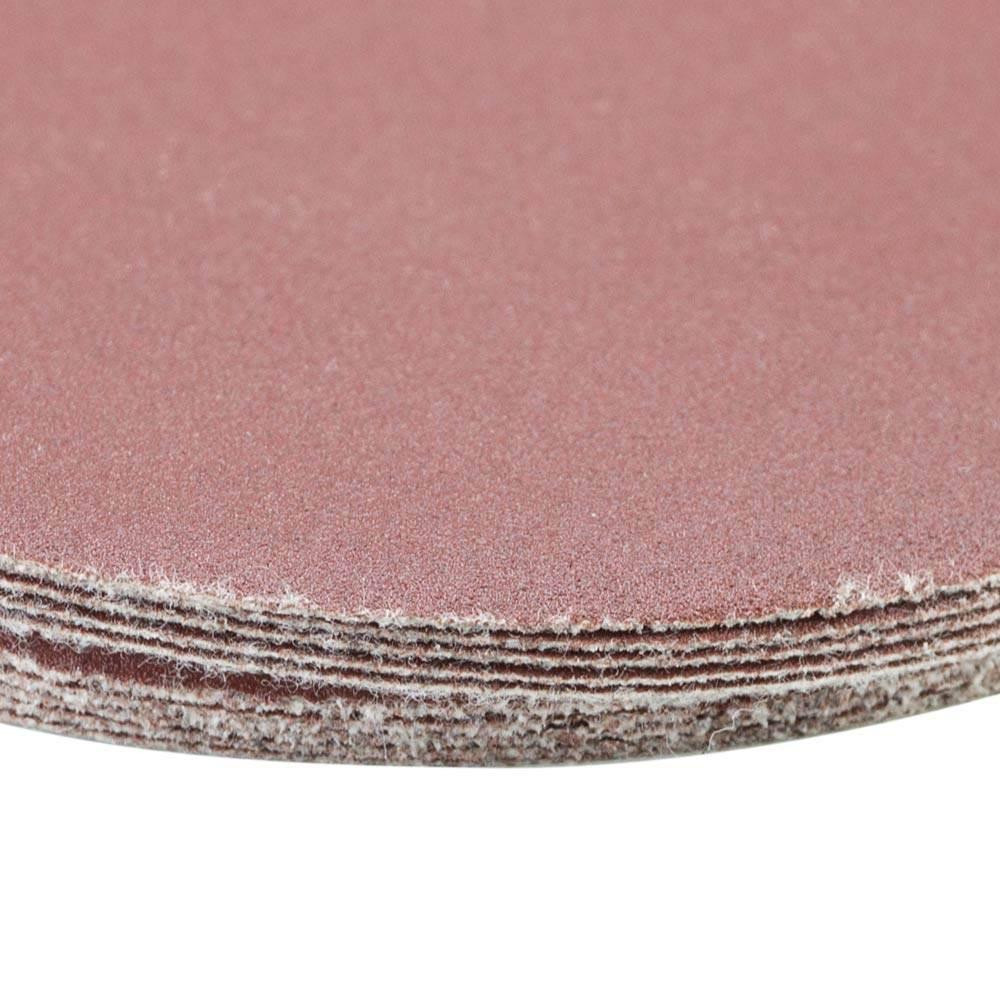 Шлифовальный круг без отверстий Ø125мм P240 (10шт) SIGMA (9121161) Ровно - изображение 4