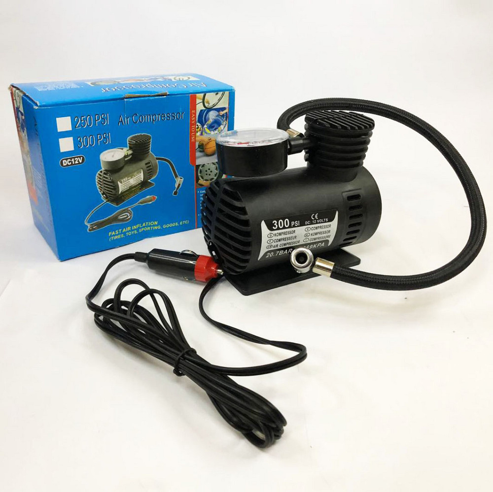 Портативний повітряний насос, Автомобільний насос для шин, Автомобільний компресор для шин коліс CD-40 Київ - фото 17