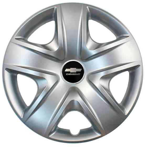 Автомобільні модельні ковпаки R17 Chevrolet 500 4шт, SJS, сріблясті Вінниця