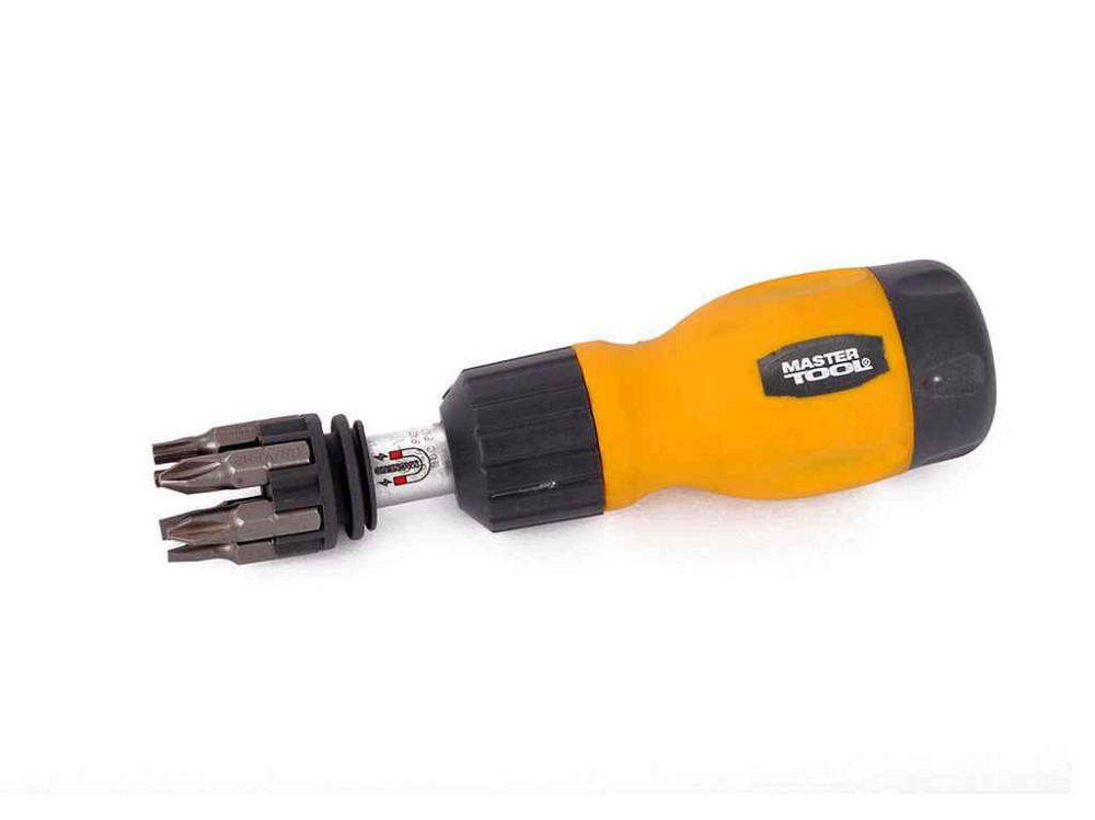 Отвертка с реверсом (16 бит) 40-0517 ТМ MASTER TOOL Solmir Киев - изображение 1
