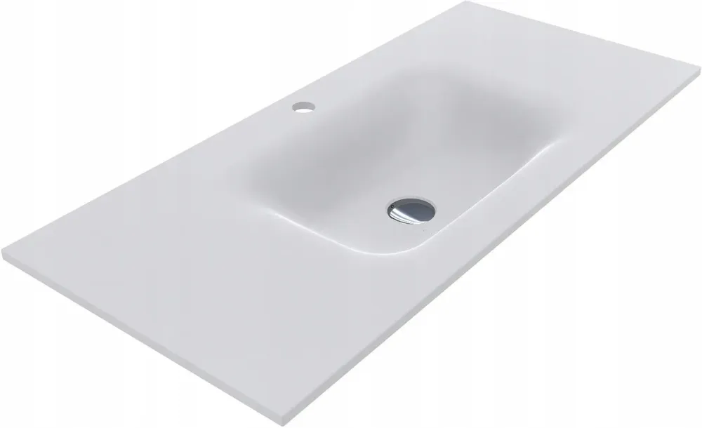 Раковина  wpuszczana matowa 100 x 45 cm Miraggio Київ - фото 1