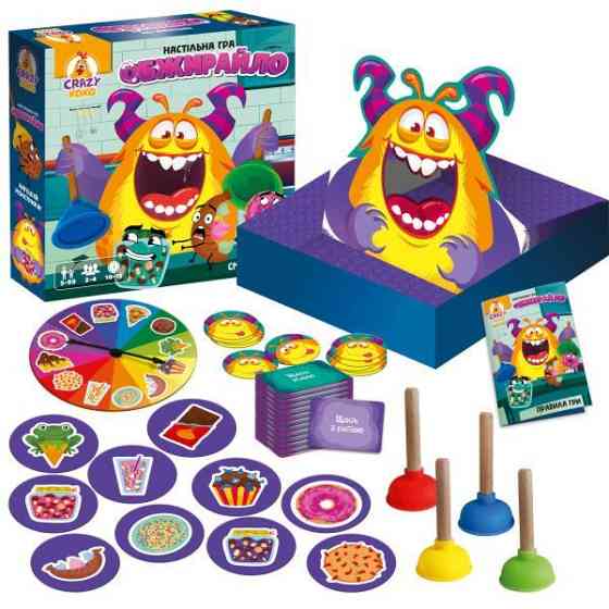 Настольная игра Vladi Toys Обжирайло (VT8055-41) Харьков