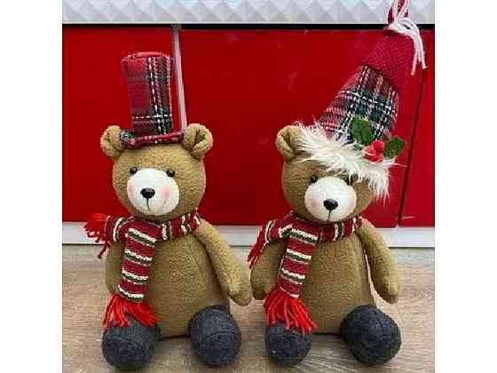 Фігура новорічна 28см Bear R90643 ТМ STENSON   Solmir Київ