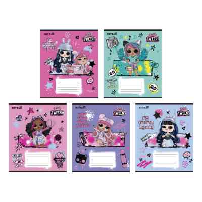 Тетрадь Kite LOL, 12 листов, клетка, 12 листов (LO25-232) Винница