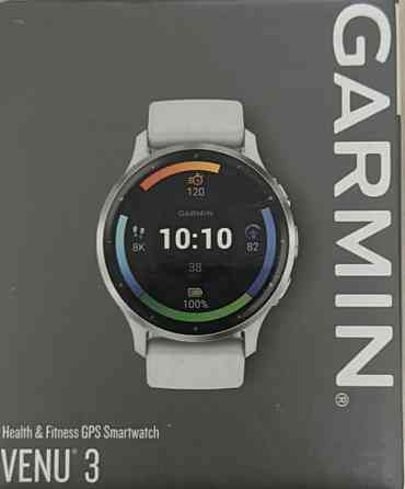 СМАРТ -Часы: Gaming Venu 3 Silver Stainless Steel Bezel with Whitestone Case. Київ