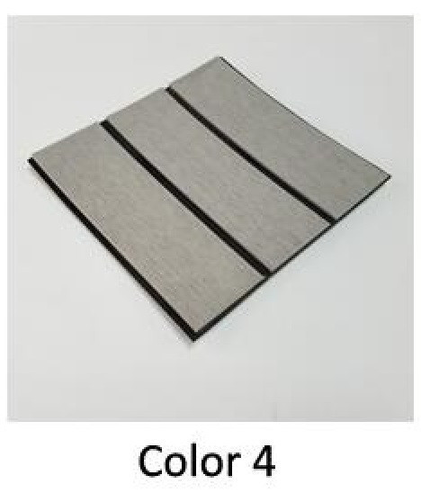 Тик Искуcтвенный Eva Color 4 в катер яхту (Светло-Серый Тик Черная Полоса) Киев - изображение 1