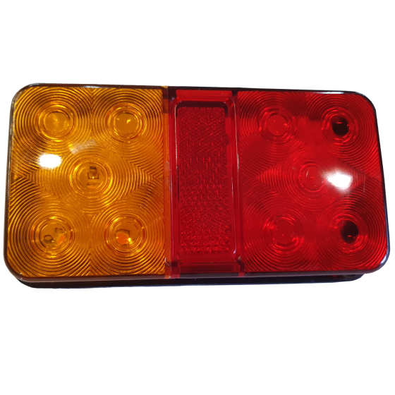 Ліхтар LED задній універсальний 148 х 78 х 22; 12V; 8 led діодів; + 30 см провід Мукачево