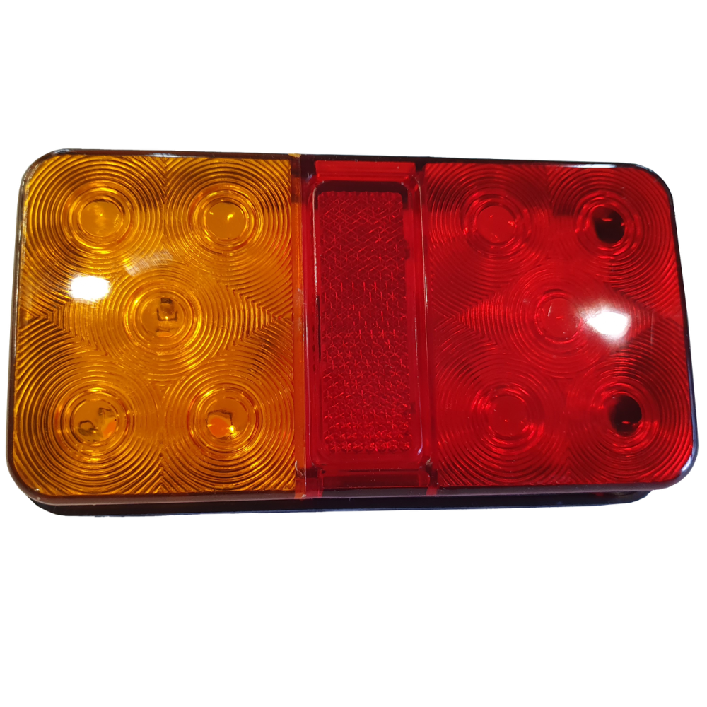 Ліхтар LED задній універсальний 148 х 78 х 22; 12V; 8 led діодів; + 30 см провід Мукачево - фото 3