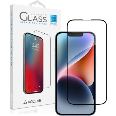 Скло захисне ACCLAB Full Glue Apple iPhone 14 (1283126541957) Вінниця - фото 7