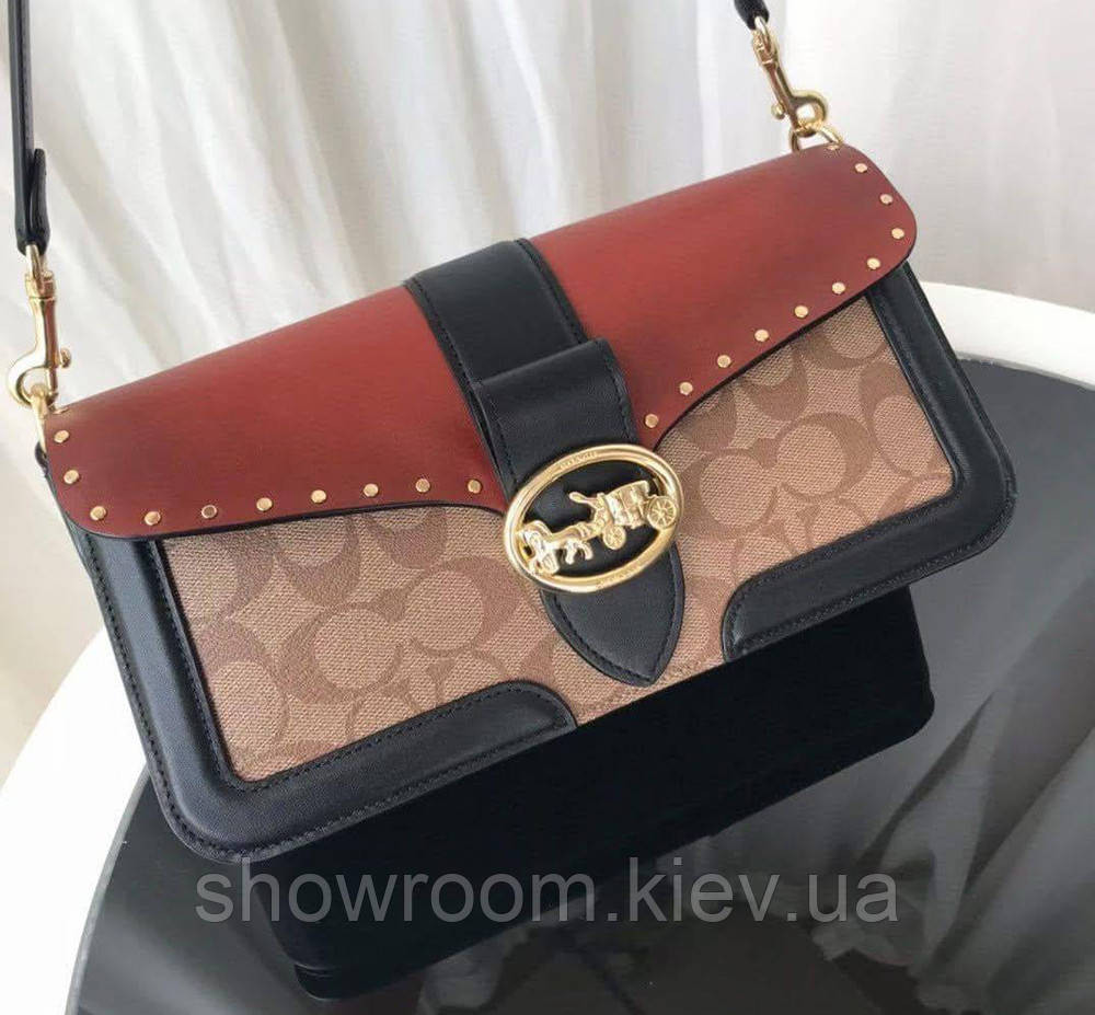 Жіноча брендова сумка Coach Tabby (1382-3) Київ - фото 7