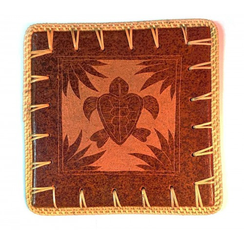 Подставка под гарячее из глины Черепаха Киев - изображение 1