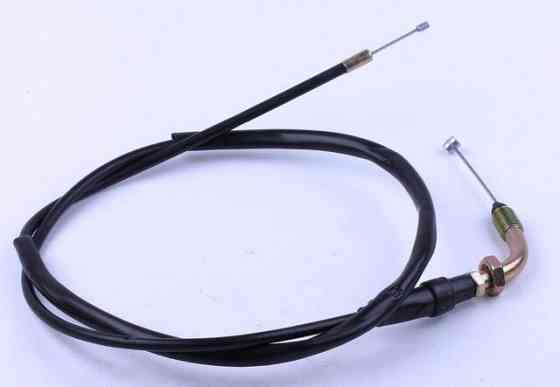 Трос дросельної заслінки L-1050 мм (верх різь — низ трос) — Зубр Мукачево