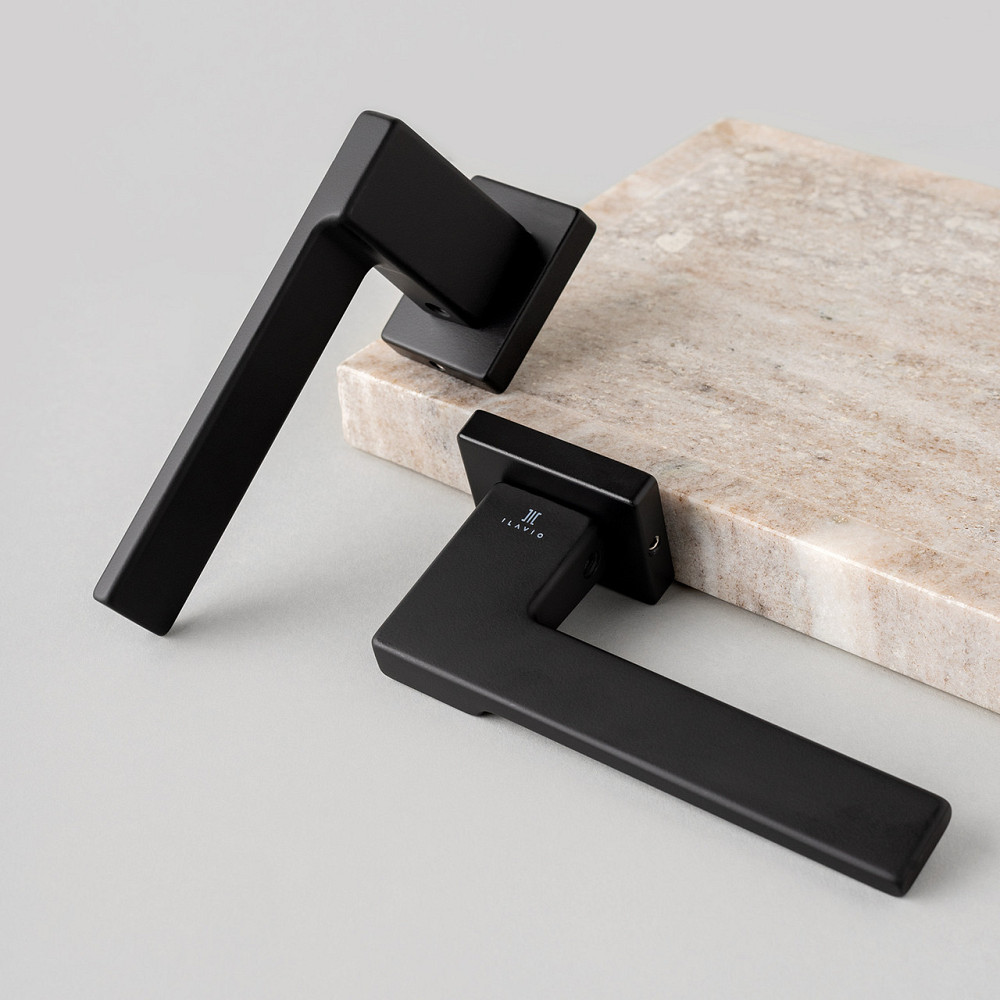 Ручка дверна ILAVIO 2648 Чорний Київ - фото 6