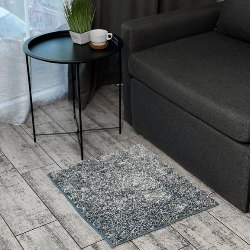 Килимок для ванної 60*50см Comfort синій поліестер Дариана Житомир