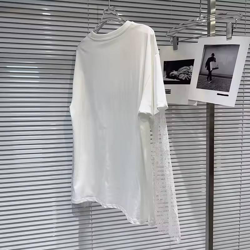 Женская стильная оверсайз футболка 