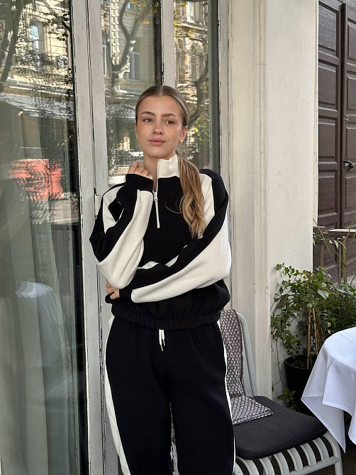 Женский стильный теплый костюм двойка из двустороннего флиса. Одесса - изображение 8