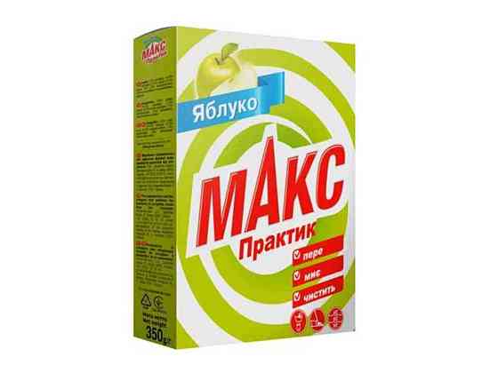 Пральний порошок 350г авт/ручн Практик Яблуко ТМ МАКС Київ