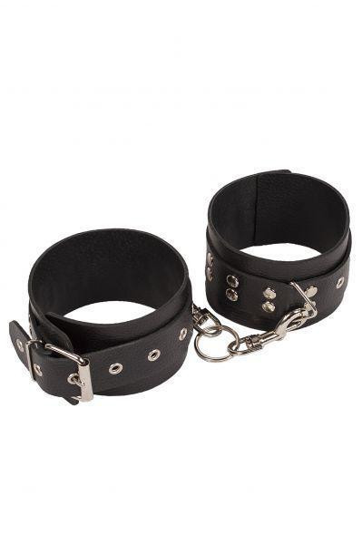 Оковы Leather Restraints Leg Cuffs, Black Sex Aura Київ - фото 1
