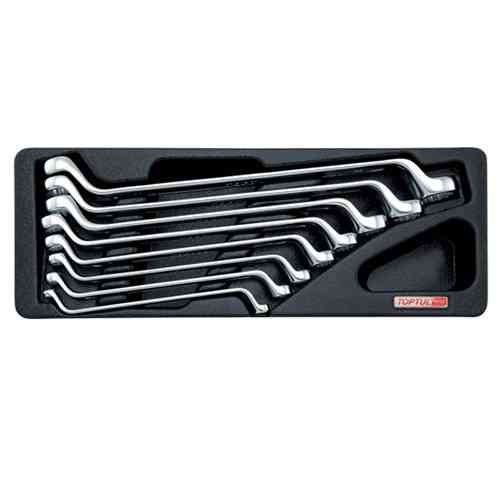 Набір накидних ключів 6-22мм (кут 75°) 8ед. (в ложементі) TOPTUL GAAT0802 Одеса