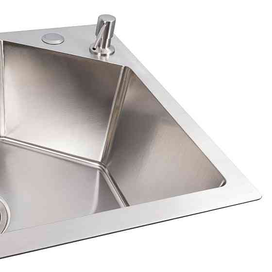 VALESO Кухонна мийка нержавійка VALESO Handmade 58*43B (3,0/0.8) Коломия