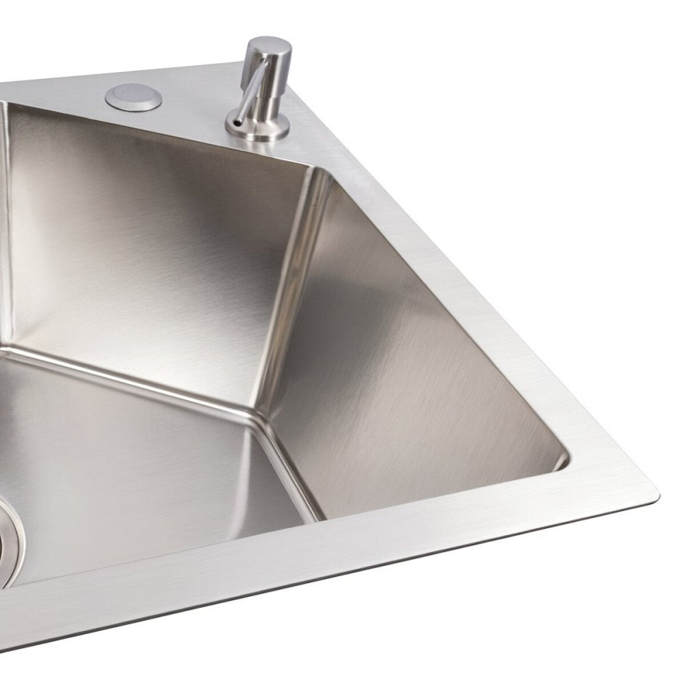 VALESO Кухонна мийка нержавійка VALESO Handmade 58*43B (3,0/0.8) Коломыя - изображение 3