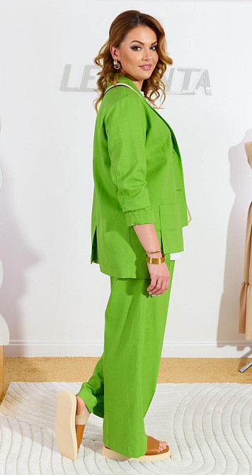 Лляний костюм-трійка (50) Київ - фото 3