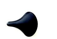 Сідло велосипедне (пластик, чорне) Мукачево - фото 1