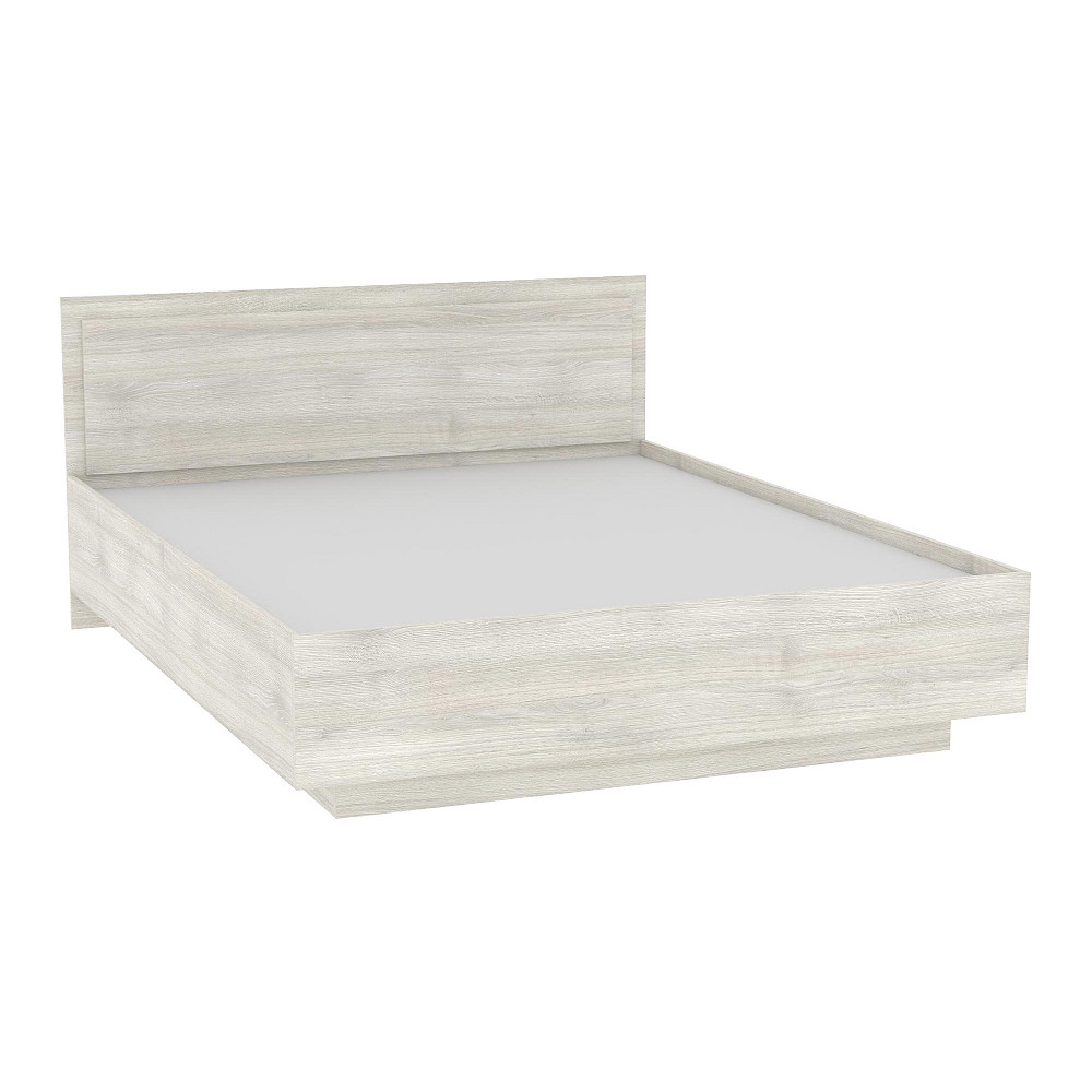 Кровать Кристалл №2 двуспальная, Дуб Шамоні Світлий, 2035х1432х850 Львов - изображение 1