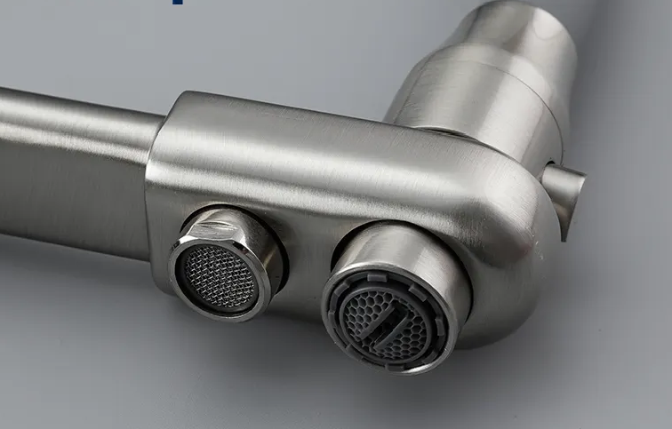 Кухонний змішувач на дві води Mixxus FUL-021 Graphite Refl.Black колір графіт (нерж. сталь) (MI6115) Чернівці - фото 4