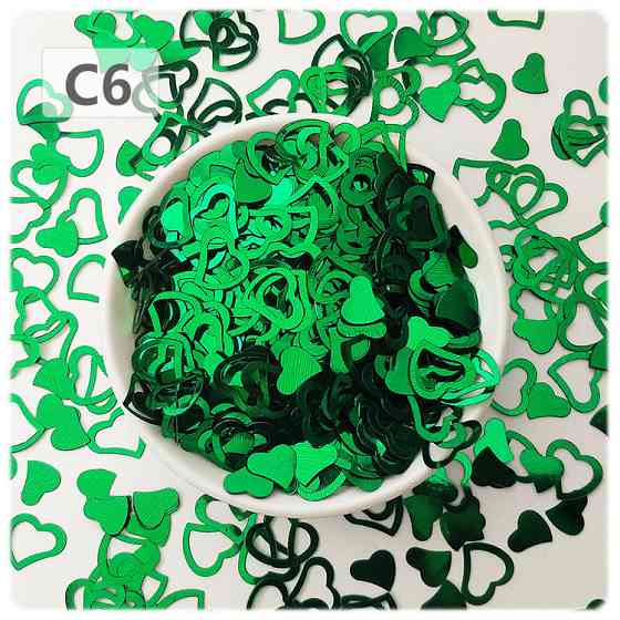 Метафан конфетти Сердечка 15 г зеленый Киев