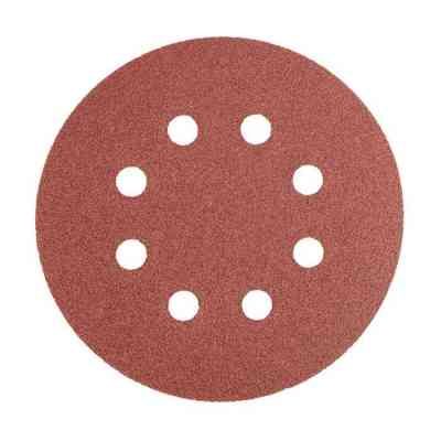 Круг зачистний Graphite 55H942, 125 мм, на липучці, K100, 5шт. (55H942) Вінниця